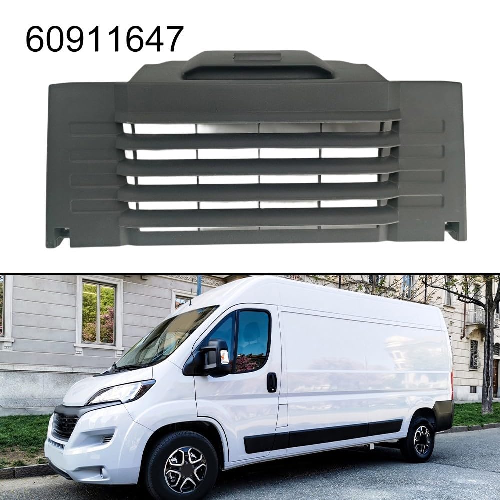 Zilimontt Siège avant compatible avec Fiat Ducato Boxer Relay 2006-2024 côté gauche ou droit ABS noir garniture de sortie de conditionnement de rechange 60911647 735423525