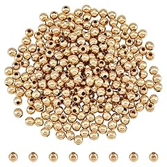 300 Pcs-Golden-4mm(hole: 1.6mm)
