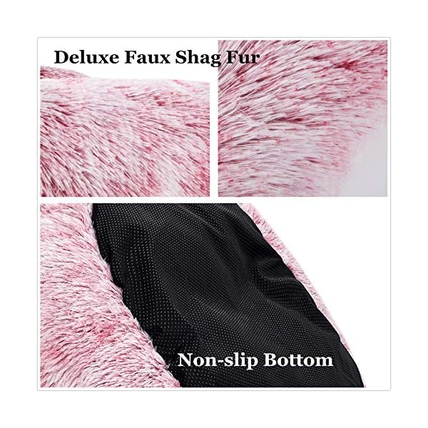 Shag Faux Fur Dog Bed