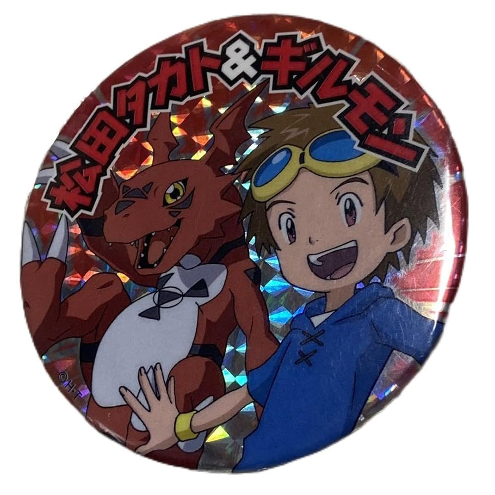 【まるまさ】デジモンアドベンチャー展　記念メダル風ピンバッジ【B】 まるまさ様専用】デジモンアドベンチャー展 記念メダル風