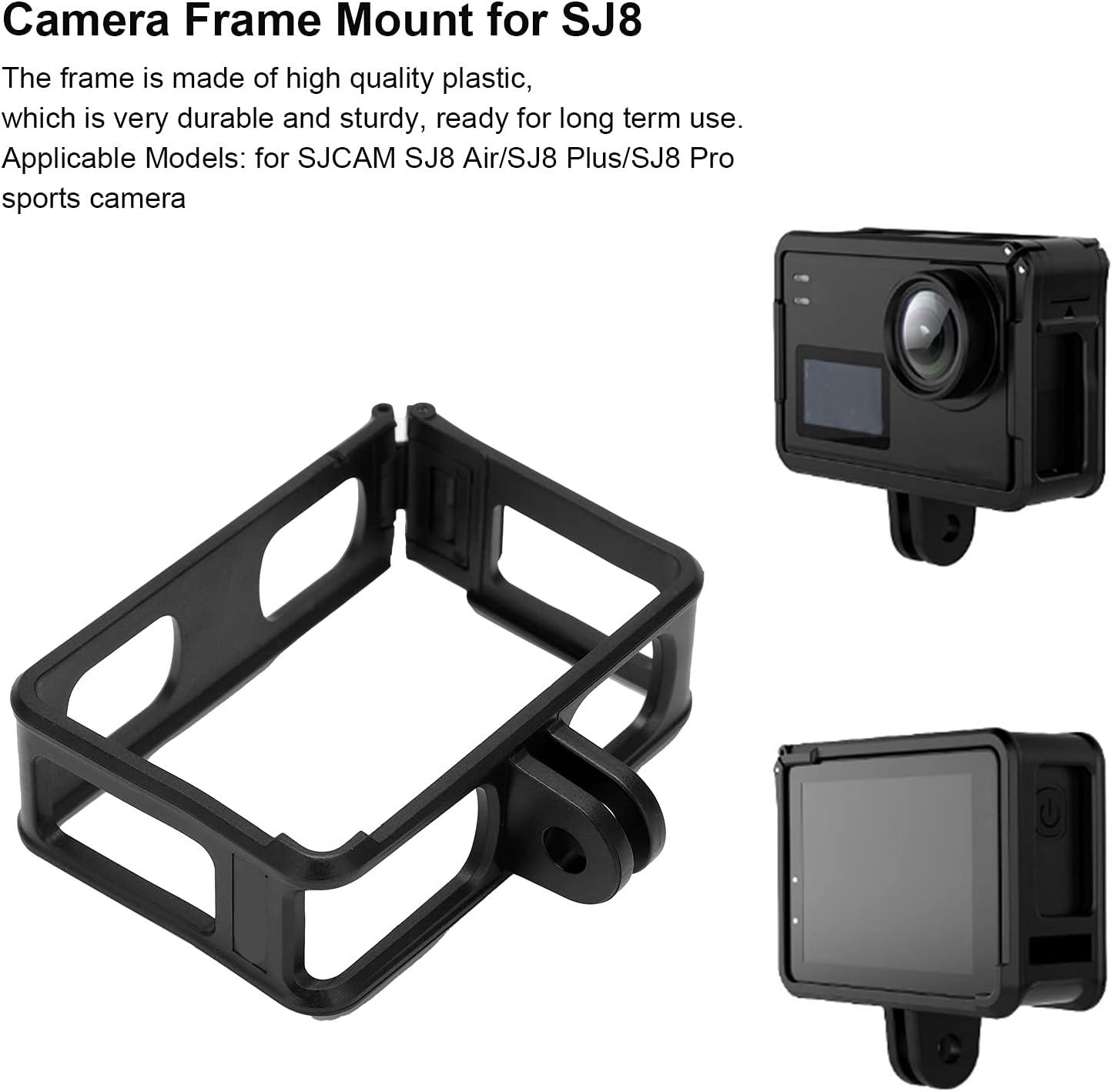 070 Camera Frame Mount Universal Camera Frame Mount Portable Frame Holder Mount Frame Case for SJCAM SJ8 Air/Plus/Pro Action Camera Frame Case