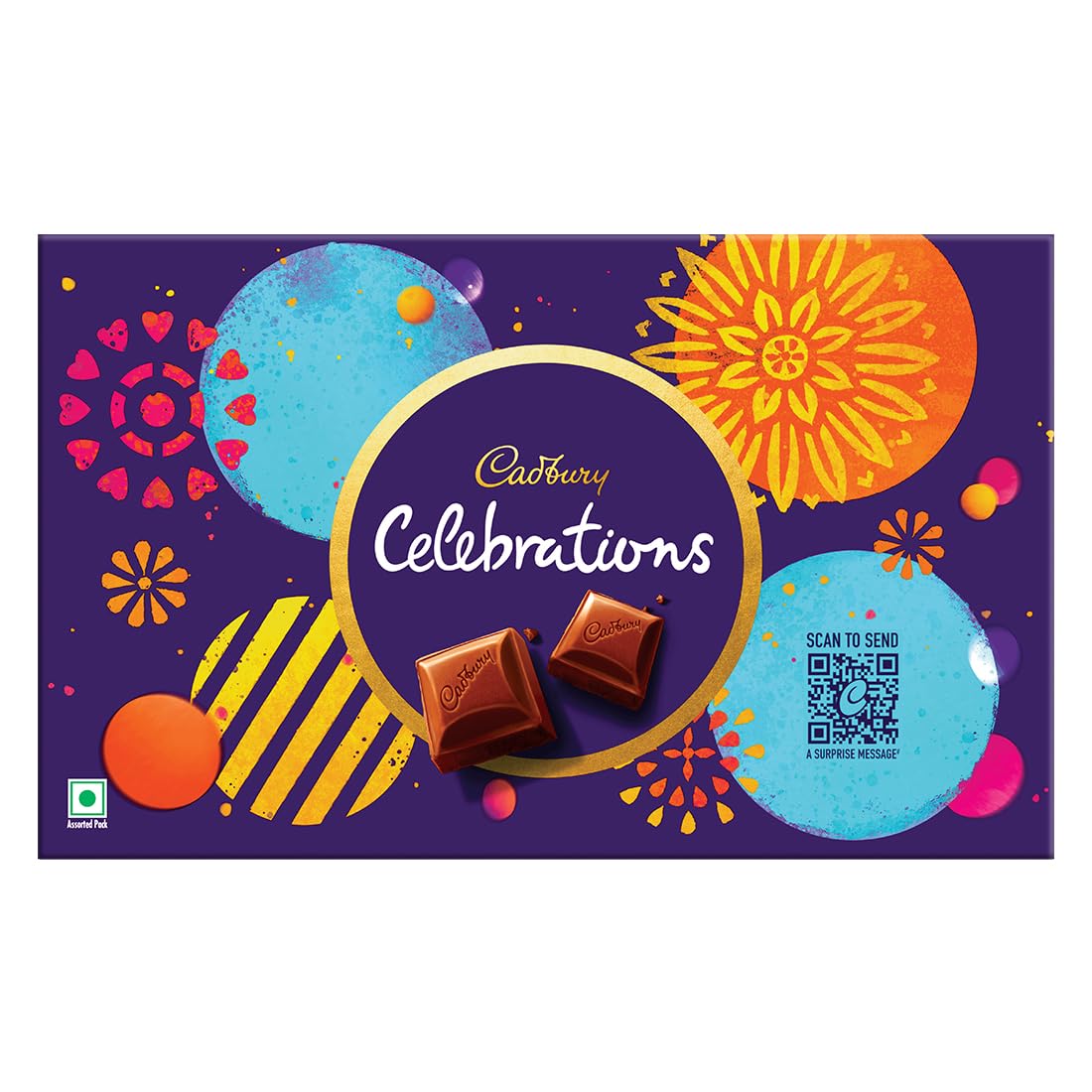 Cadbury Celebrations Assorted Chocolate Gift Pack,154.2 Grams