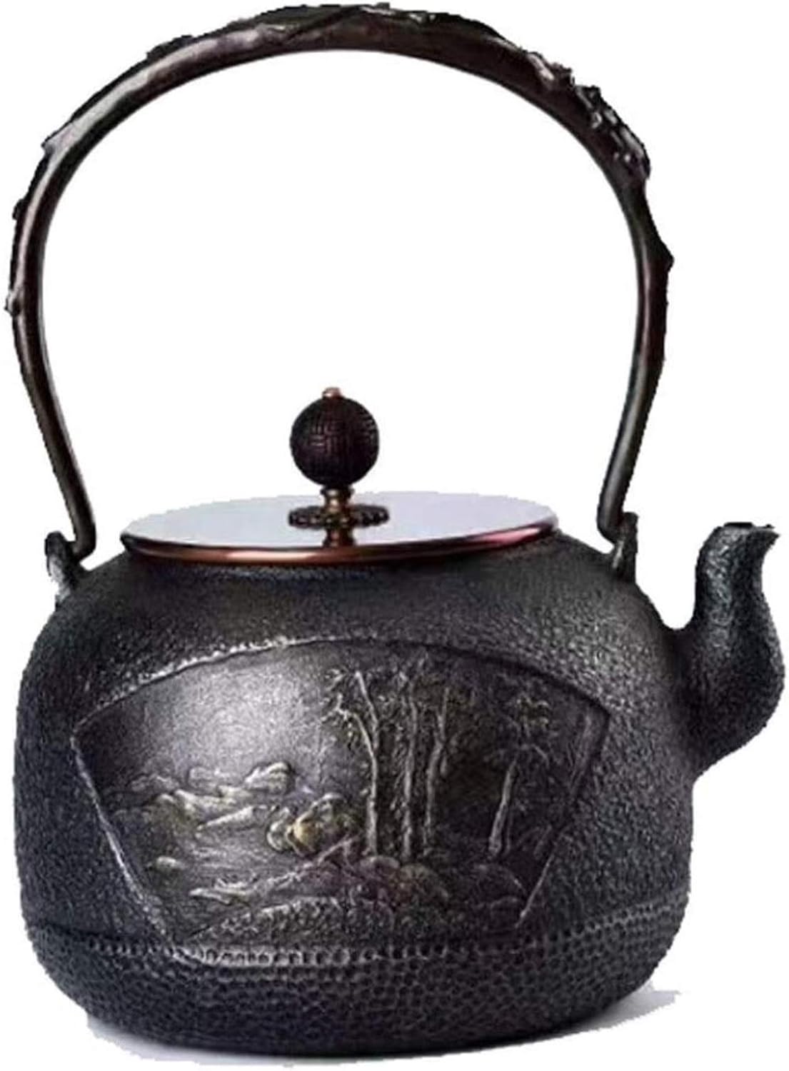 KAPOHU Kettle Cast Iron Teapot Classic Tea Pot Stove Top
