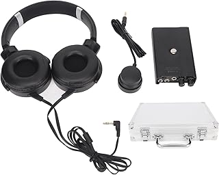 Underground Pipe Water Monitor, Metal Pipe Water Leakage Detector, 4 Speed Adjustment, High Sensitivity, Portable for Pipes and Floor Drains