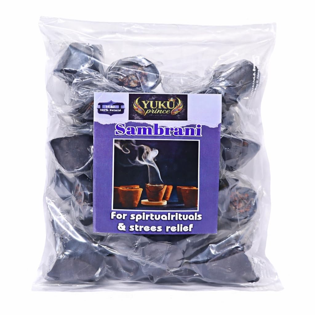 Premium Cup Sambrani Dhoop Cups for Pooja | Natural Benzoin Resin Incense Cups | Long Lasting Fragrance | Ready to Use Sambrani Cups for Home, Temple & Meditation | Pack of 60-image-13