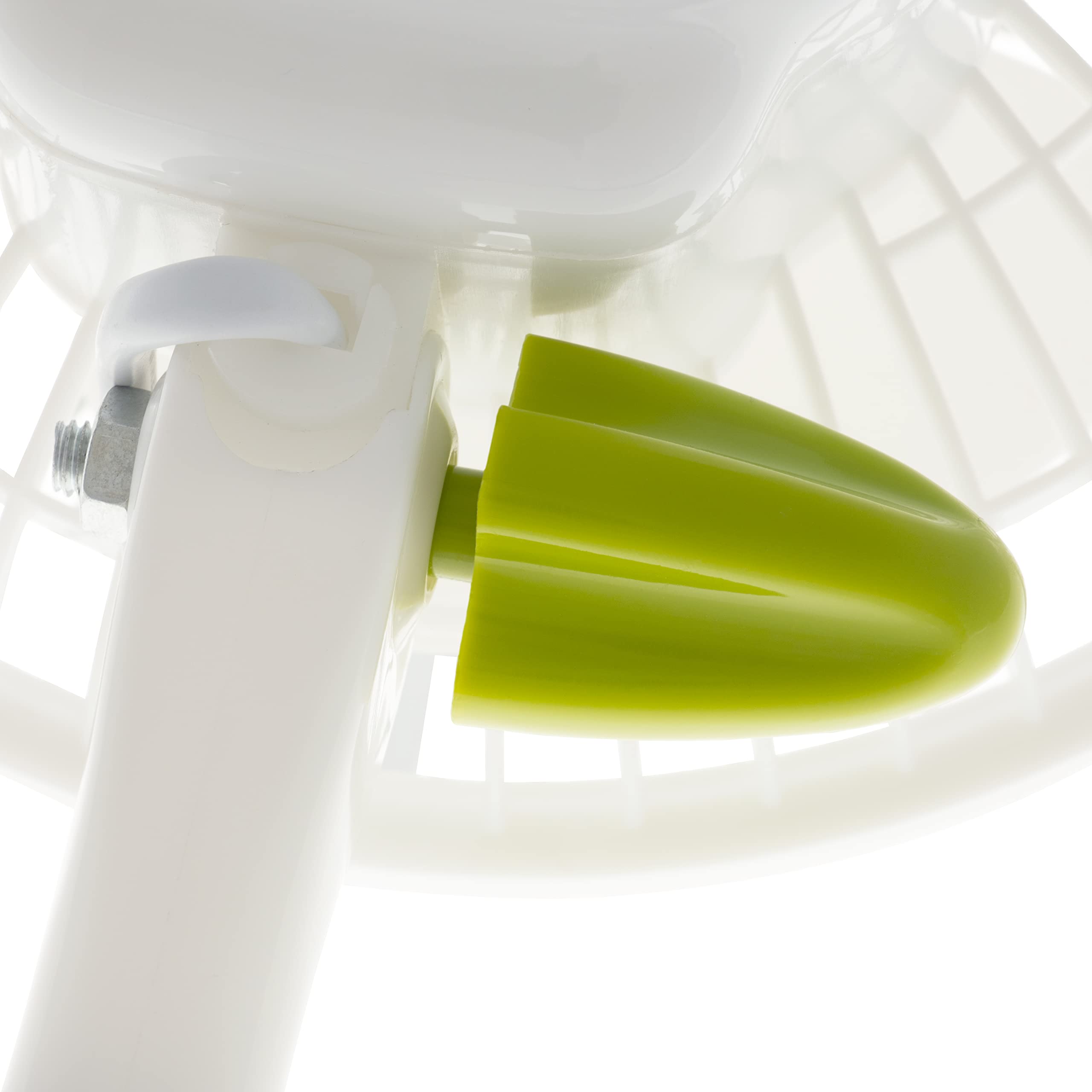 Garden HighPro Clip Ventilator ECO 15W, Ø15 cm, Weiß, leiser Umluftventilator, 2 Stufen, 200 m³/h, neigbar, starker Clip, 100% Kupfermotor, für Growbox & Indoor