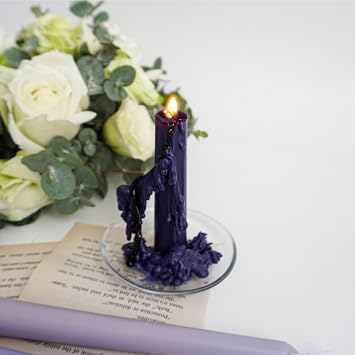 Poly Carbon Candle Mold Candlestick Long Mold 9152