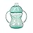 Nuby 3 Piece No-Spill Grip N Sip Cup with Soft Flex Spout, 2 Handle with Clik It Lock Feature, Neutral,10 Ounce