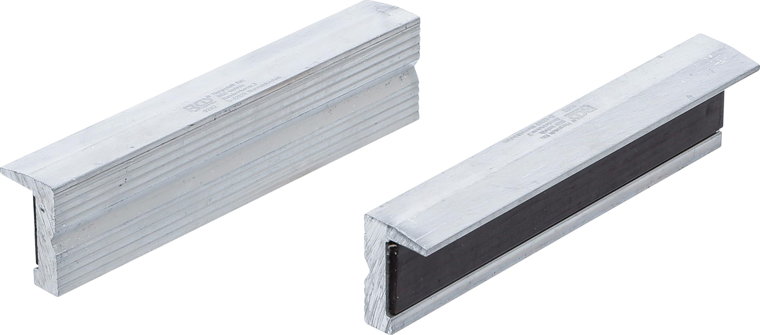 BGS 9282 | Bench Vice Jaw Protectors | Aluminium | 125 mm | 2 pcs.