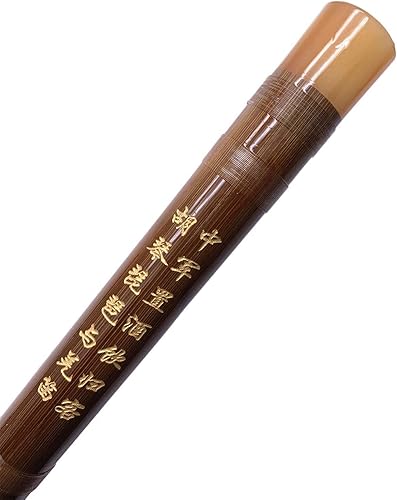 Miniatura 3 de LANDTOM Flauta Dizi Instrumento chino tradicional hecho a mano con membrana de bambú (llave E)