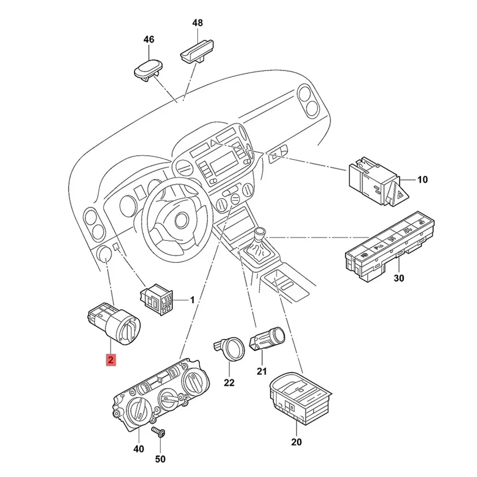 Compatible Con VW Para Sagitar 2015-2019 Para Touran 2003-2011 Para Caddy 2003-2015 Perilla Interruptor Faro Con Sensor Luz Automático Cromado