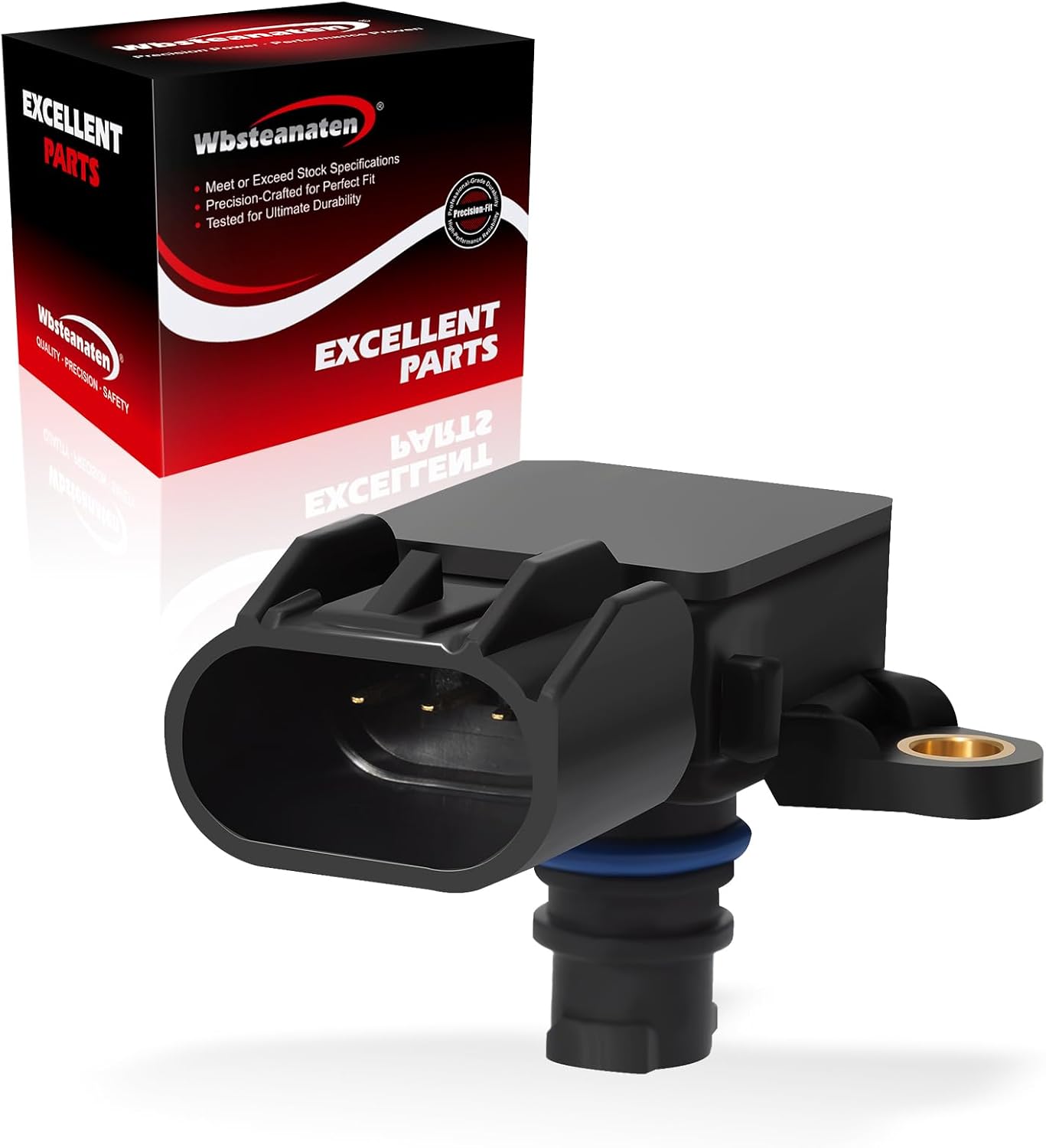 MAP Sensor Manifold Absolute Pressure: Compatible with 2003-2010 Ram 1500 V6 3.7L V8 4.7L V8 5.7L, 2005-2010 Grand Cherokee V6 3.7L V8 4.7L V8 6.1L,See Fitment