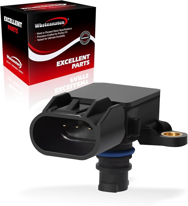 Sensor MAP de pressão absoluta do coletor Wbsteanaten para Chrysler, Dodge, Jeep, Mitsubishi e Ram – 1 unidade