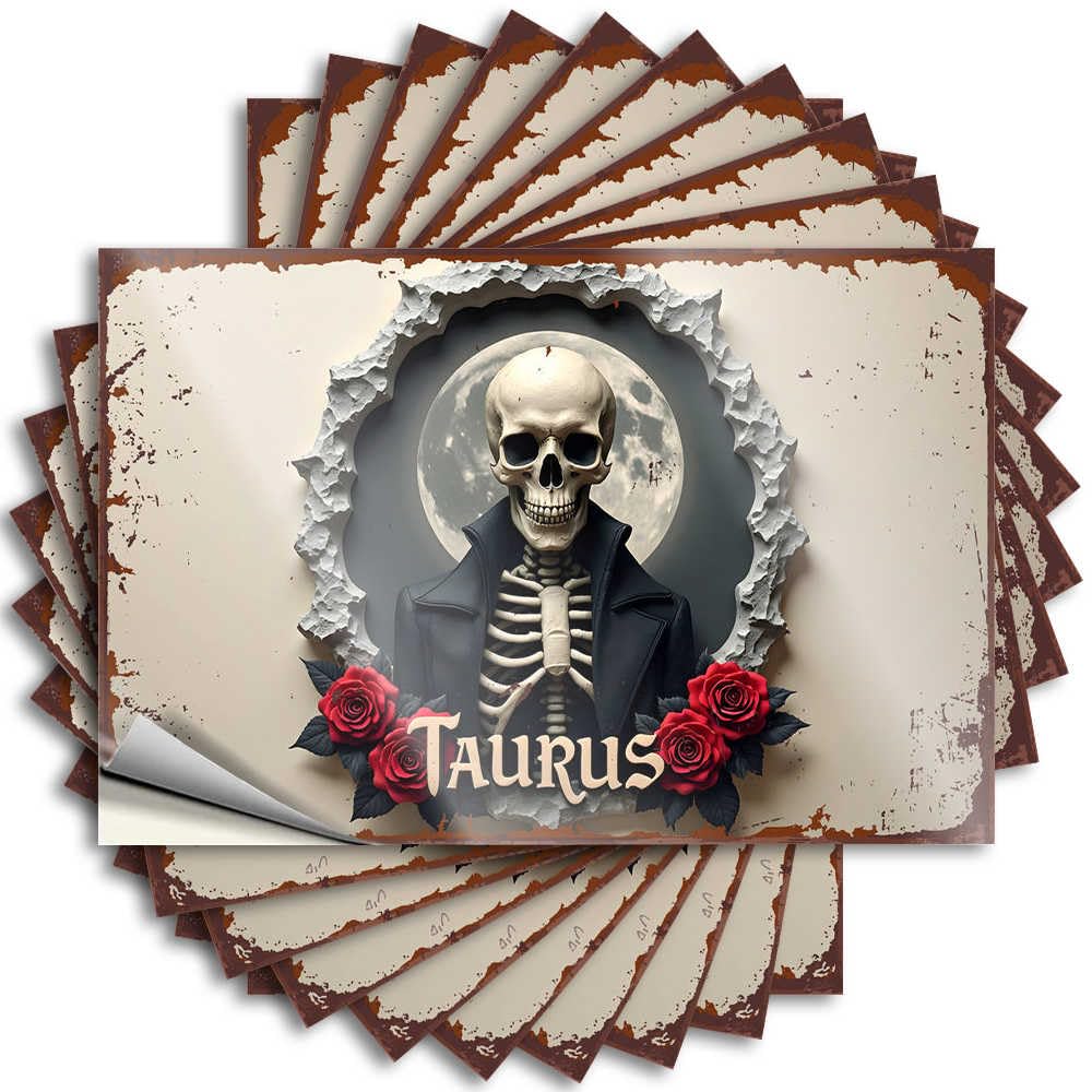 Happy Halloween Spooky Halloween Skulls Encouraging Funny Kitchen Decor - Decals Cover Removable Vinyl Decal(6X9CM)
