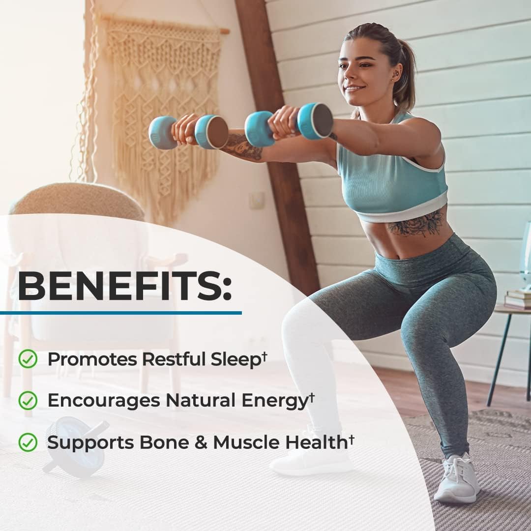 Magnesium Bisglycinate Chelated Supplement - High Absorption Magnesium Glycinate Supplement for Women and Men - Sleep, Muscle, Bone & Joint Support - Non-GMO, Non-Laxative Chelate - 360 Capsules - Image 6