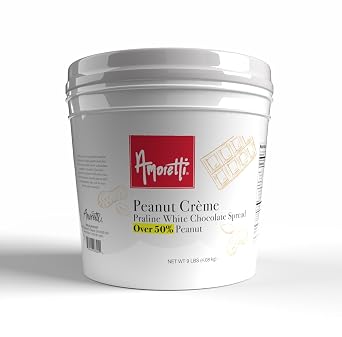 Amoretti - Peanut Praline White Chocolate Spread - 11 oz