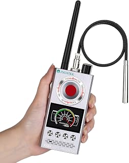 JMDHKK Versteckter Kamera- und Wanzendetektor – Magnetischer Tracker- und Funksignalfinder für Zuhause, Büro, Hotel, Auto – Erweiterter Privatsphärenschutz für Reisen & Sicherheit (Weiß)
