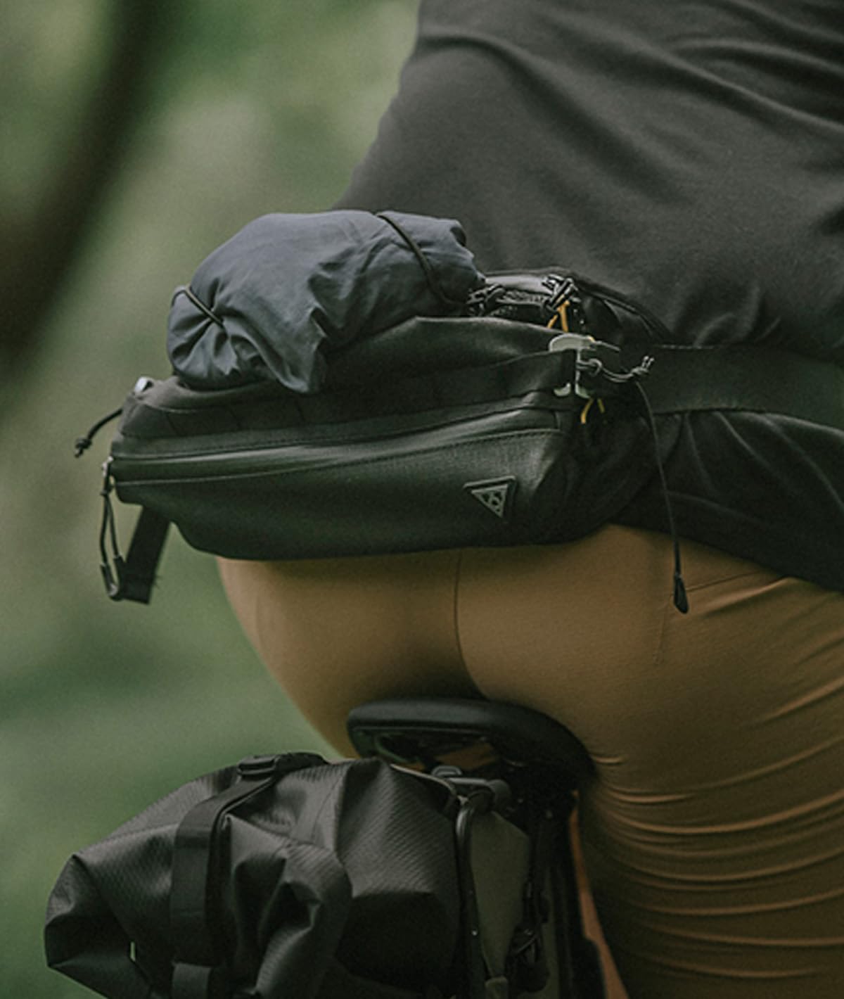 Topeak Hip Pack Sac Banane Adulte Unisexe, Noir, Taille Unique