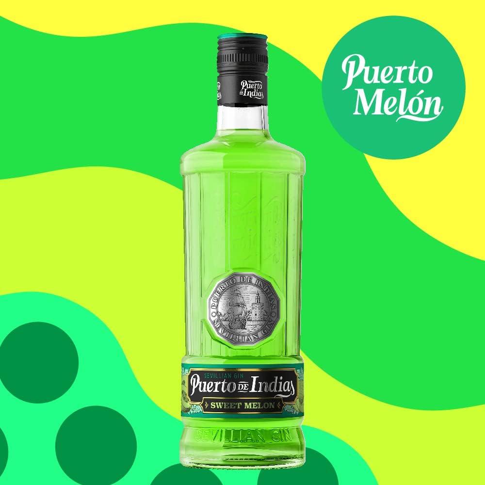 Puerto de Indias – Ginebra de Melon Premium – Sweet Melon Premium Gin – 70 cl – 37.5º