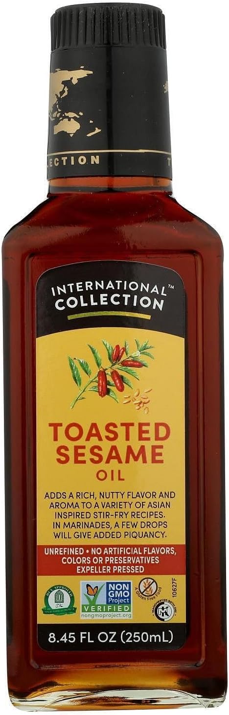 INTERNATIONAL COLLECTION Sesame Oil Toasted, 8.44 oz