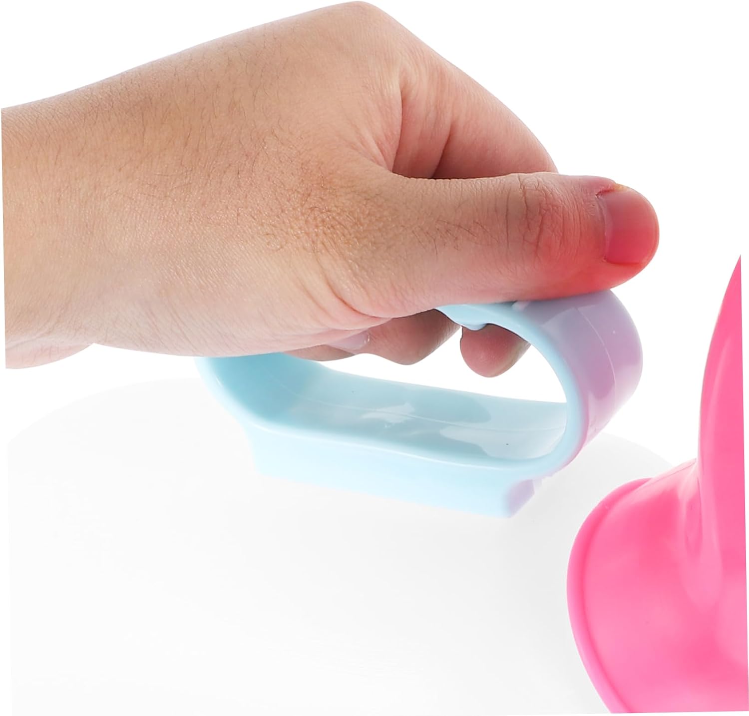 ORFOFE Soft Mouth Urinary Pot Lid Female Urinal Travel Reusable Emergency Urination Device