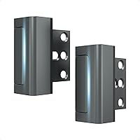 Vista 11 de Cerradura de Refuerzo de Puerta de Seguridad para el Hogar, Pestillo de Cerradura de Puerta de Seguridad a Prueba de Niños con Tope Interior, Añade