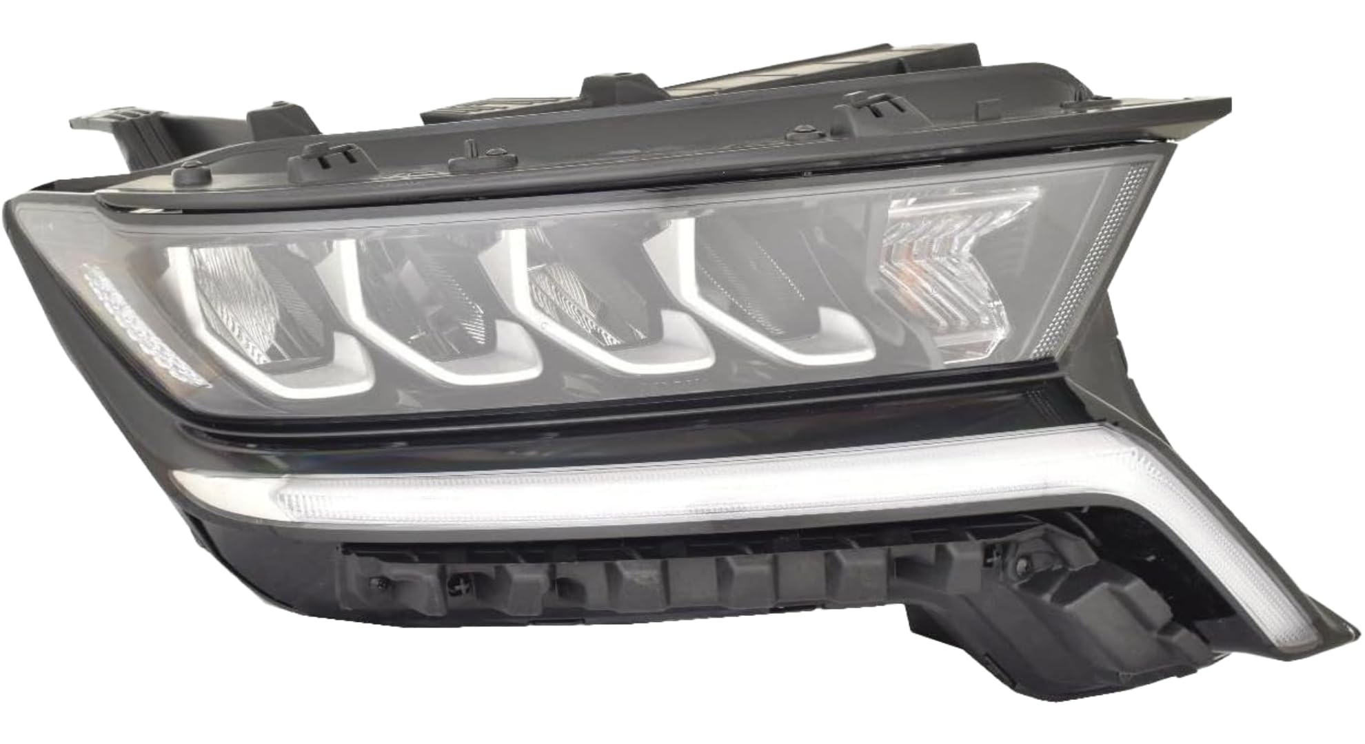 CONCEPT AUTOMOTIVE LIGHTS Headlight Assembly Compatible with Kia Sorento 2021 2022 LED W/MULTI-FOCUS REFLECTOR with Bulbs Right/Passenger Side,