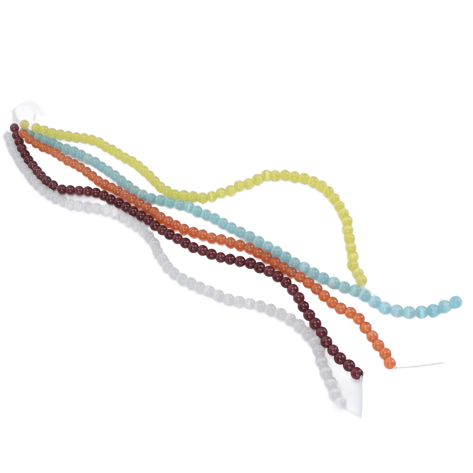 Perles de pierre naturelles pour réparer un bracelet en perles ou créer un collier artisanal