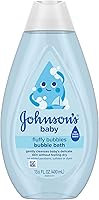 Vista 2 de Johnson's Baby Baño de Burbujas Esponjosas, Sin Más Lágrimas, Limpia Suavemente la Piel Delicada Sin Resecarla, Hipoalergénico, Sin Parabenos