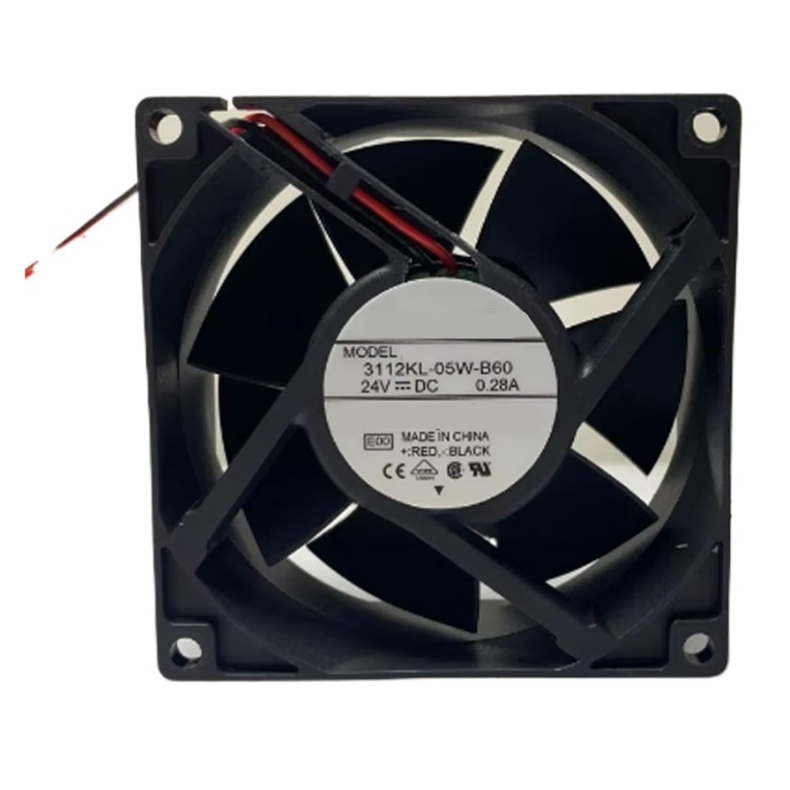 YMUGUEGH 3112KL-05W-B60 24V 0.28A 80 * 80 * 32mm DC fan