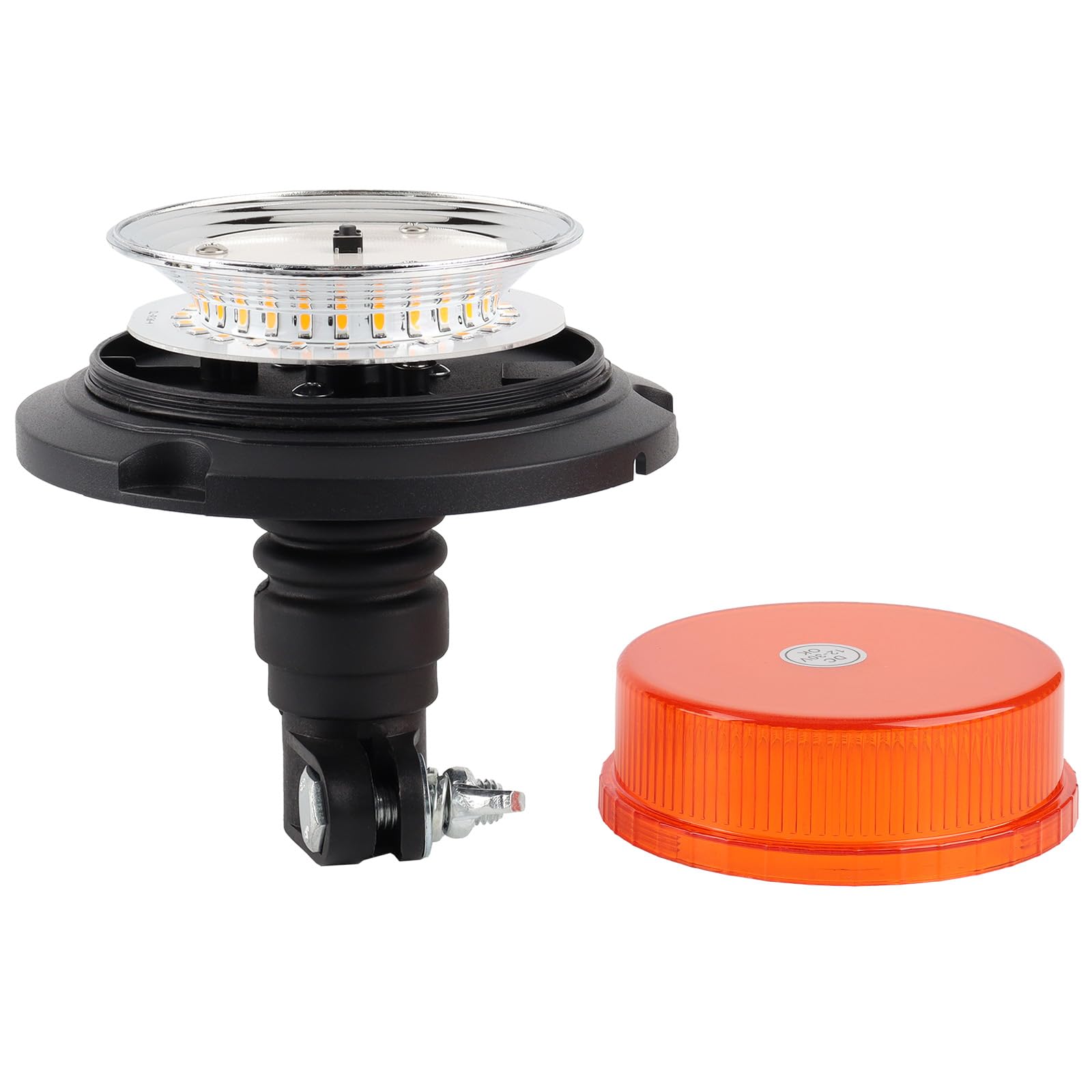 Luz Estroboscópica LED Ámbar 24 LED 3 Modos para Tractores Maquinaria Agrícola