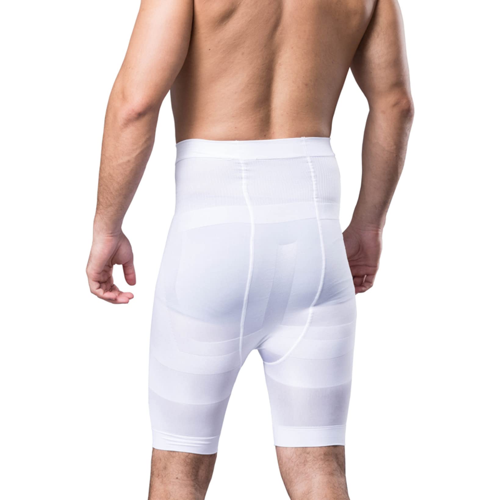 Faja Moldeadora de Abdomen para Hombres, Bragas Moldeadoras de glúteos de Cintura Alta, Ropa Moldeadora Adelgazante de Cintura para Adelgazar Muslos