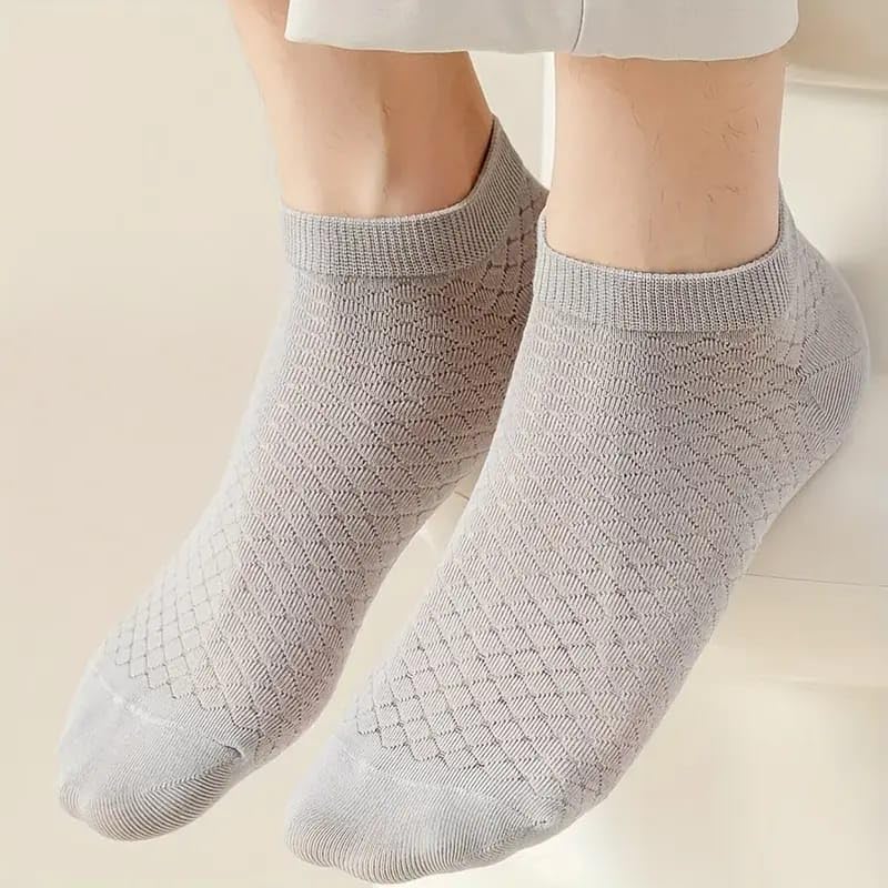 Image of JABA'S 7 Pairs Ankle Length Cotton Socks Men & Women for Sports Unisex Multicolor Socks Ideal for Gym, Casual Wear & Running Odor Free, Pack of 7