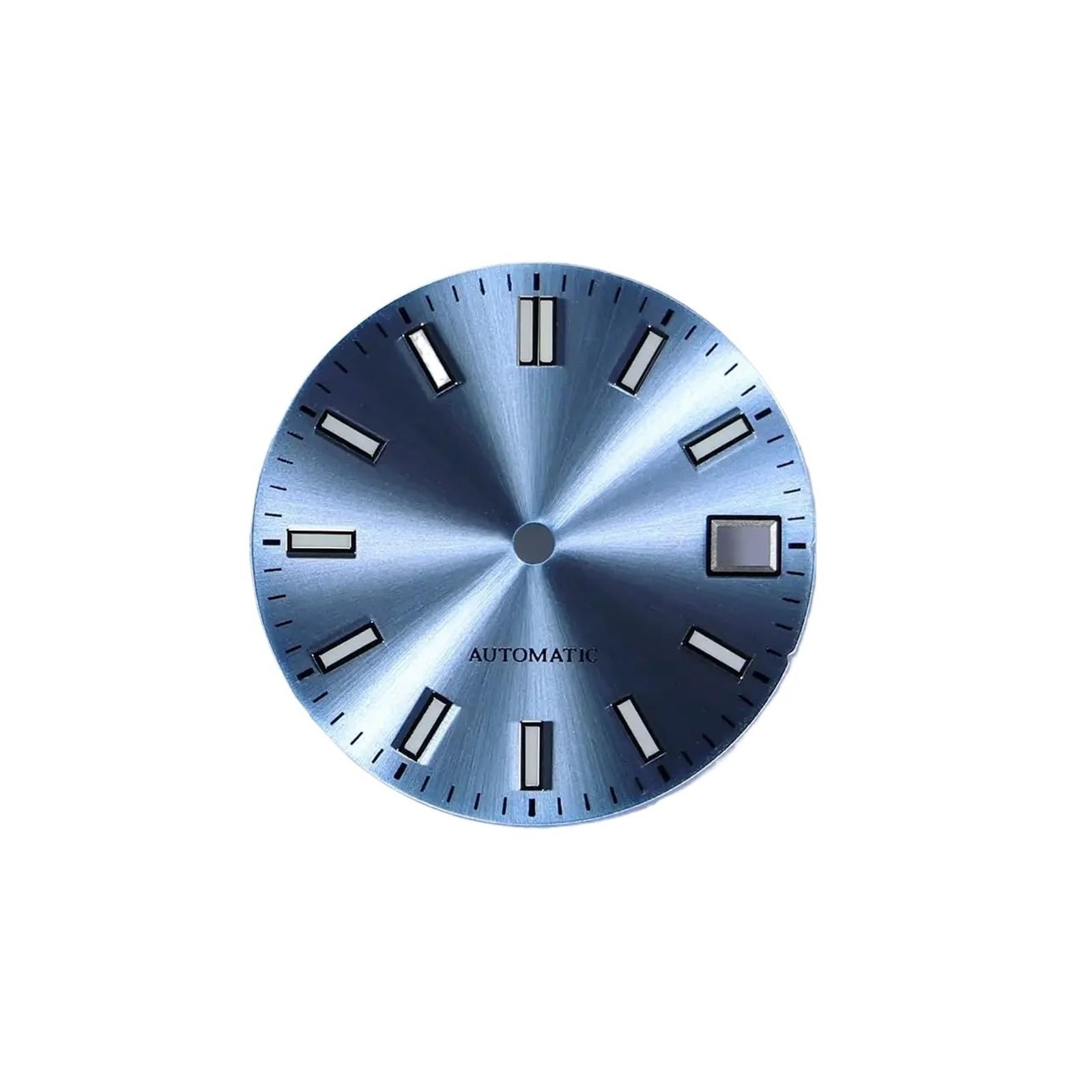 1 szt. Zegarek z tarczą Sunburst, matowy, odpowiedni do mechanizmu NH35 NH36 28,5 mm BGW9 C3 Lume(Yellow,Silver index)