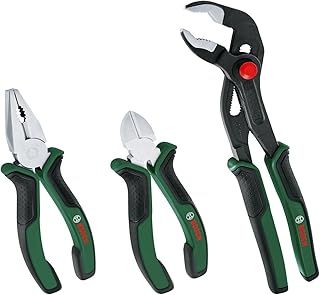 Bosch Pliers Premium Set 3-Piece (3X Precise,...,