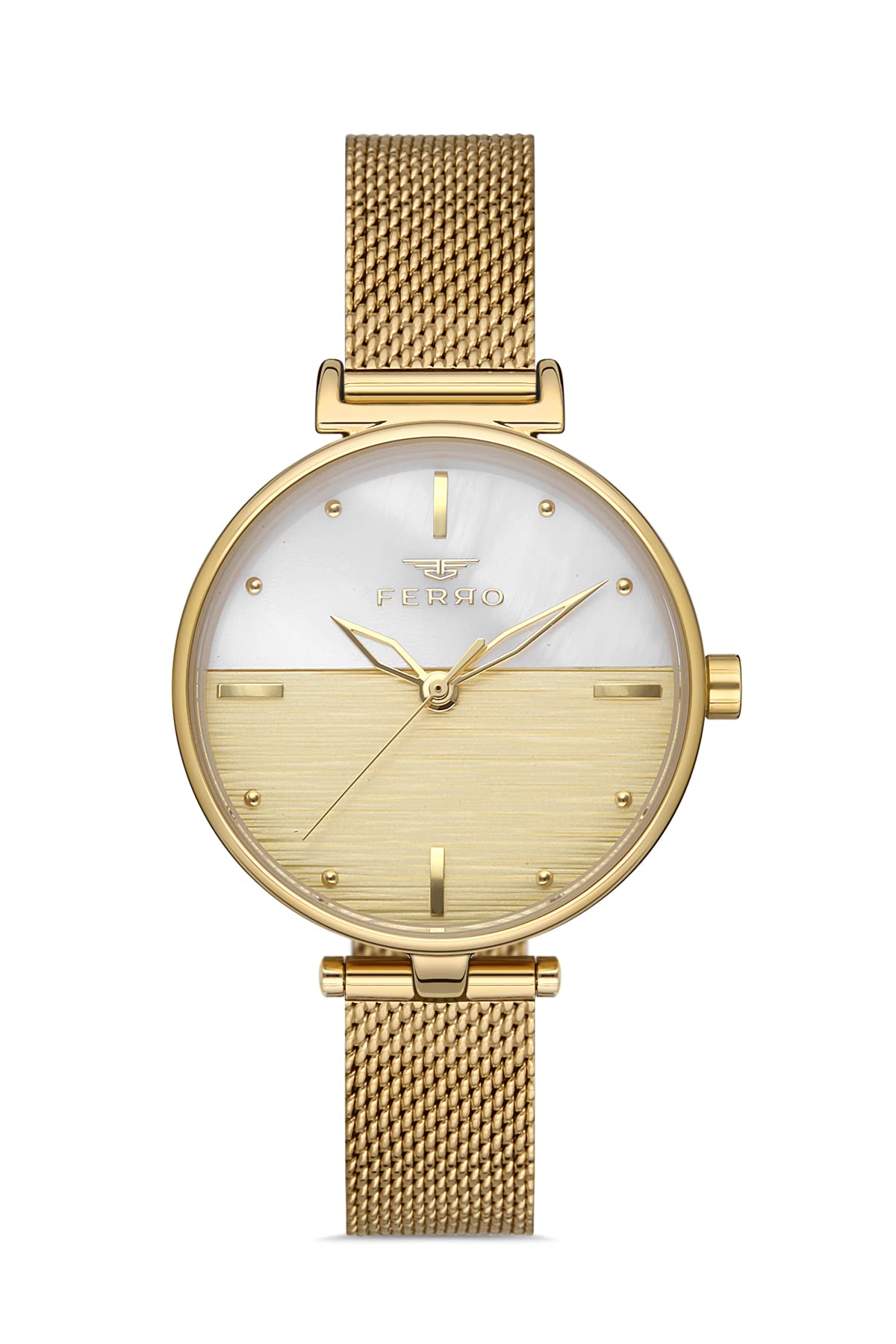 Ferro Sorrento Analog Multicolour Dial Womens Watch-F21224C-B4 (B09RPS2MBD) Amazon Price History, Amazon Price Tracker