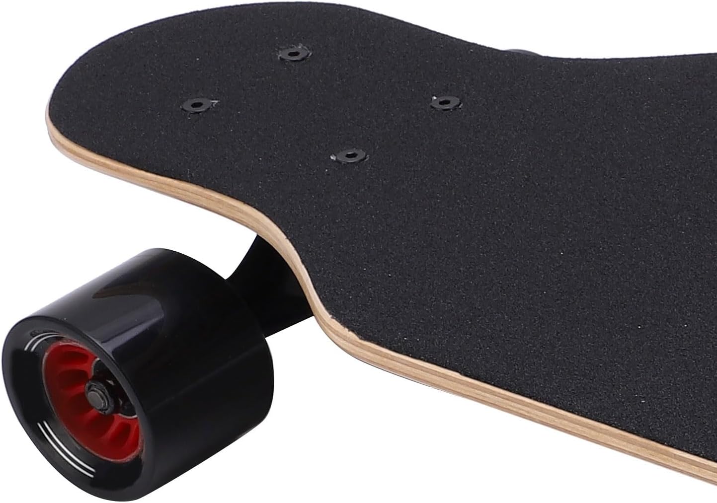 Professional 8 Layer Maple Longboard Skateboard, ABEC 9 Purple Cover Bearings with HR 95 High Elastic, Widened 70mm Wheels for Adults