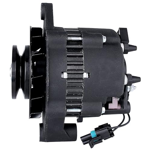 Rareelectrical New Alternator Compatible With Bobcat Skid Steer Loader 773G 773Tg 7753 843B 843Hc 6661611 #TOP2