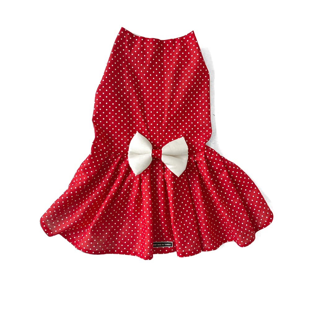 That Dog In Tuxedo Dog Dress Retro Polka Dress Clothes for Dogs/Cats (22) (B09SHGVLXZ) Amazon Price History, Amazon Price Tracker