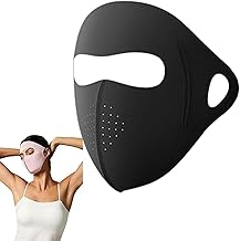 1Pc Silk Mask, UPF50+ Sun Protection Mask for Men Women, UV Full Face Masks for Winter and Summer, Rider, Helmet Masks, Unisex Ninja Face Cover, Reusable, Dustproof, Pollution Mask
