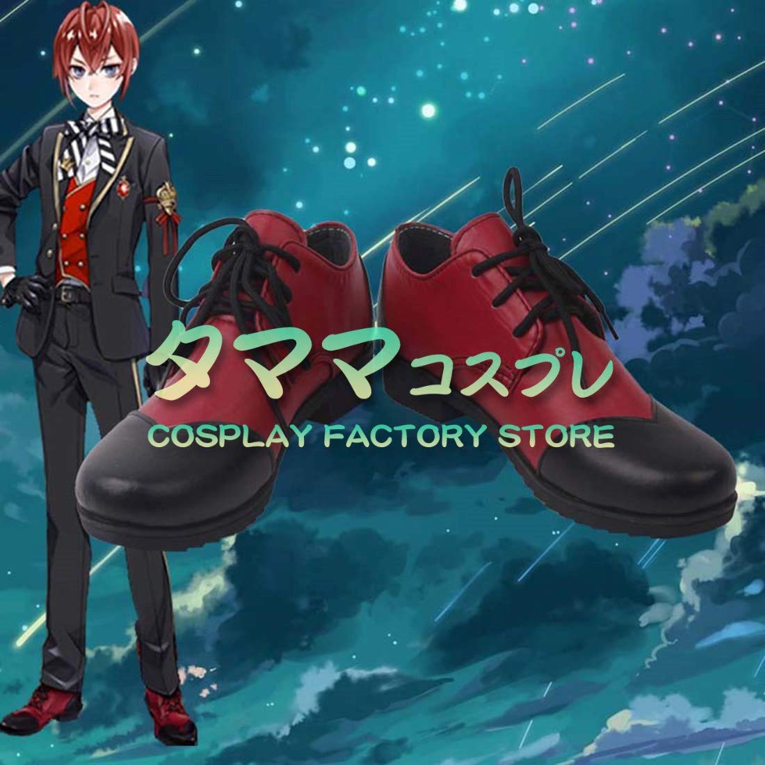 ツイステッドワンダーランド　リドル•ローズハート寮服 コスプレ衣装+靴（ブーツ） 51tfUv+P6CL._UF350,350_QL50_.jpg