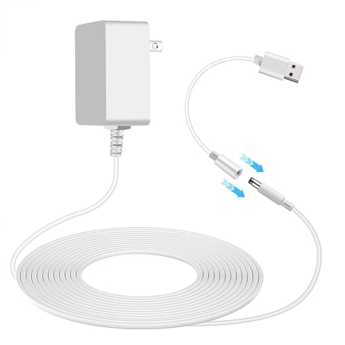 Adaptador de corriente para columpio de bebé con cable USB, cargador de columpio para bebé apto para Ingenuity Swing para InLighten, InLighten