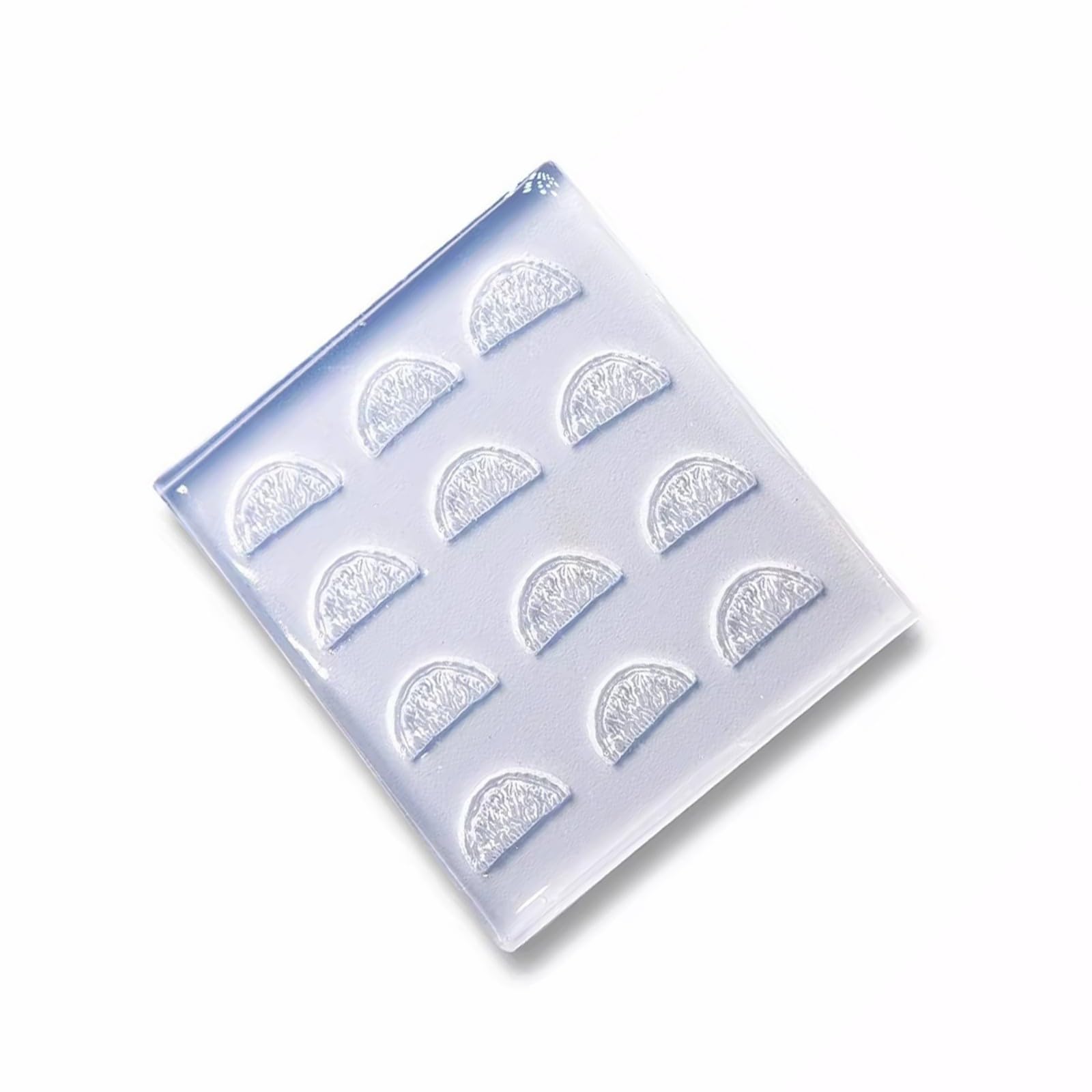 NEWFT Ergonomic Silicone Mold Crafting Accessories Half Lemon Slices Shape for Resin Creations and Making Ideas