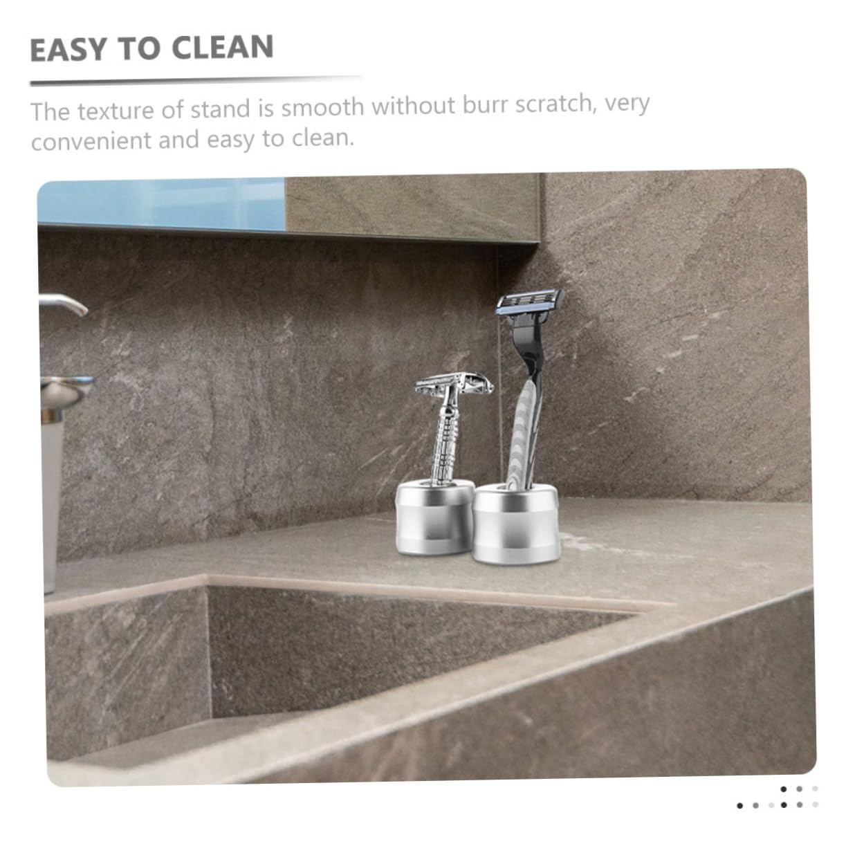 Beavorty Electric Razor Stand Razor Stand Holder Shaver Organizer for Tidy Bathroom