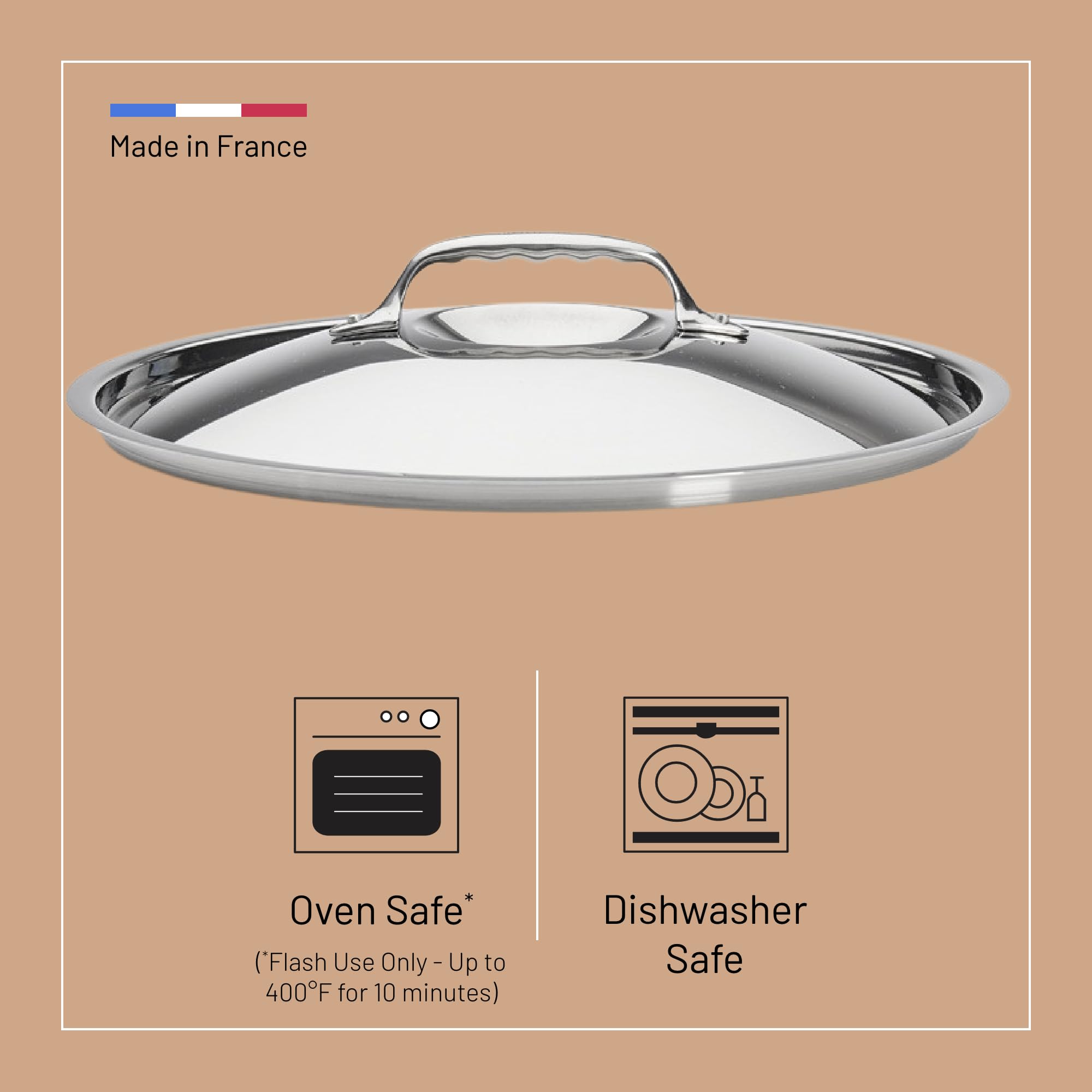 DE BUYER -3709.28 -couvercle inox bombe pr affinityø28
