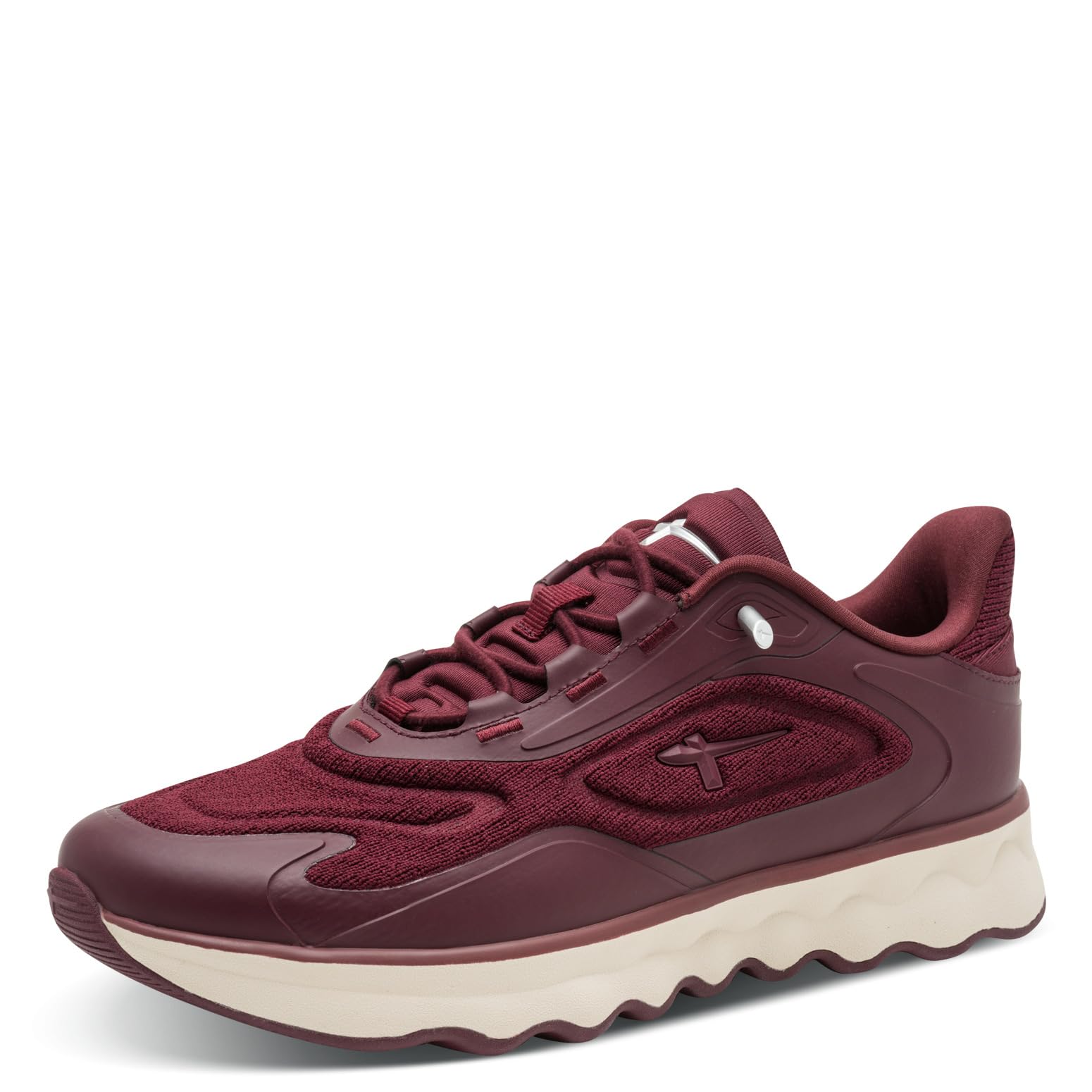 Tamaris Women's Low Flat Trainers, Red (Berry), 36