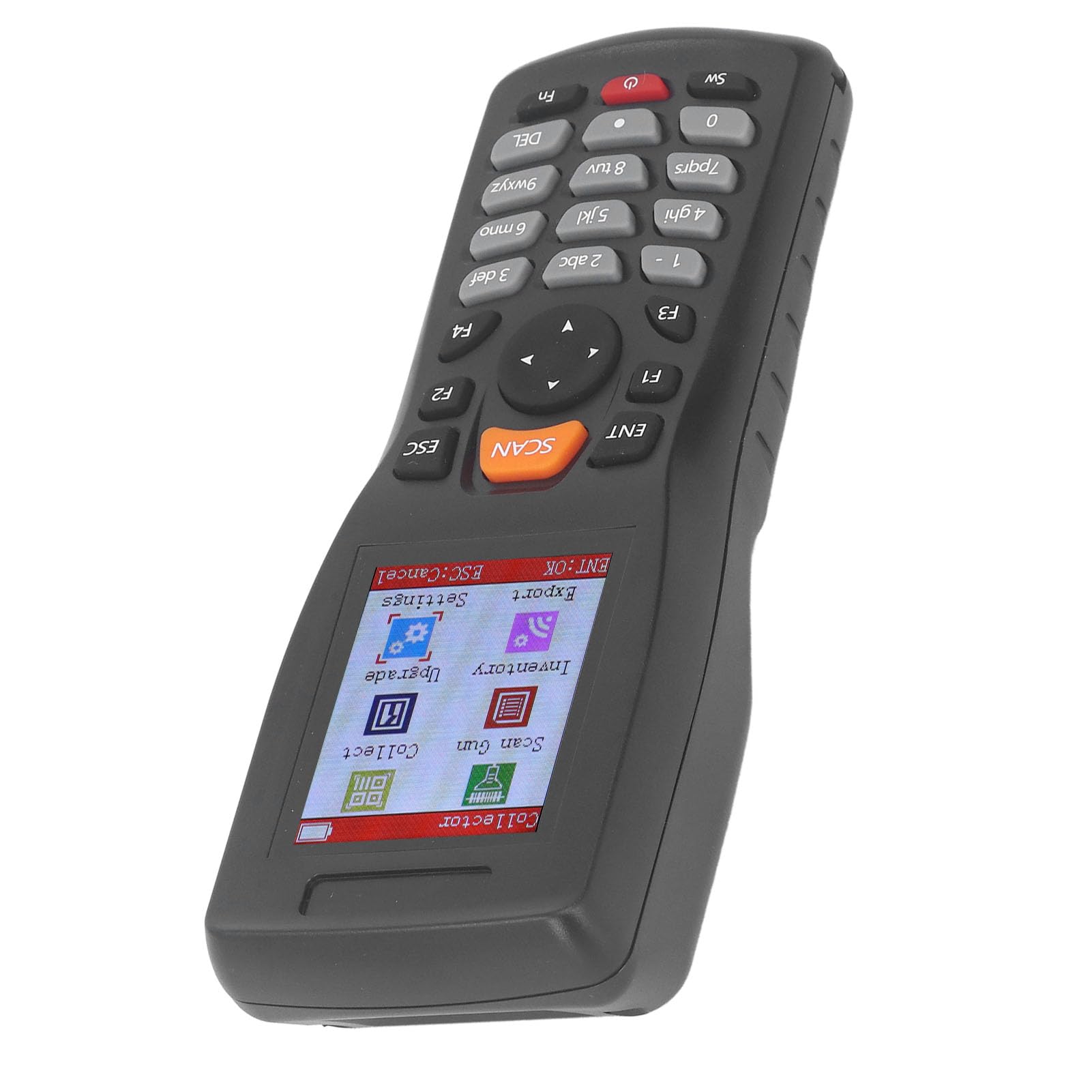 para almacén e inventario - Recolector de Datos inalámbrico y escáner de códigos de Barras 1D con Pantalla a Color TFT de 2,2 Pulgadas - Transmisión inalámbrica de 2,4 GHz con