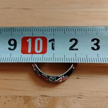 Amazon.co.jp: 旧家蔵中国骨董名品景泰藍おしゃれな指輪 美しい