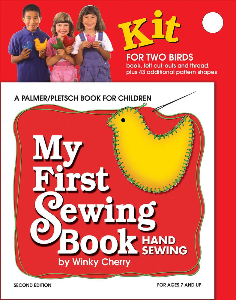 My First Sewing Book KIT: Hand Sewing (My First Sewing Book Kit series)