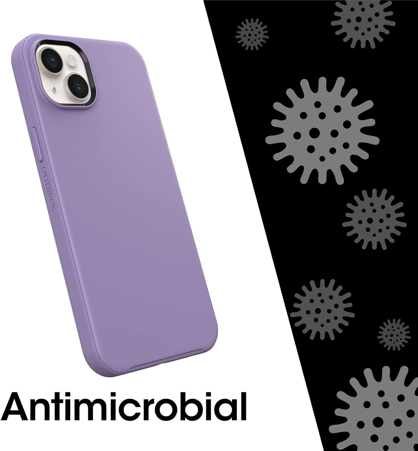 OtterBox iPhone 15 Plus and iPhone 14 Plus Symmetry Series Case - You Lilac IT (Purple), Snaps to MagSafe, Ultra-Sleek, Raised Edges Protect Camera & Screen